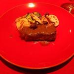 ル・コションドール・キタノ - 肉料理：牛フィレ肉のソテー春野菜添え