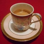 ル・コションドール・キタノ - ドリンク：エスプレッソ　１人づつ違う柄のカップに