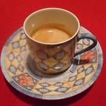 ル・コションドール・キタノ - ドリンク：エスプレッソ　１人づつ違う柄のカップに