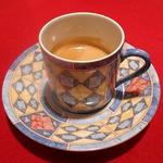 ル・コションドール・キタノ - ドリンク：エスプレッソ　１人づつ違う柄のカップに