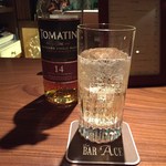 the BAR ACE - H28.3　トマーティン14年ソーダ割り