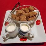 ル・コションドール・キタノ - ドリンク：シュガーとフレッシュ（紅茶用とコーヒー用）