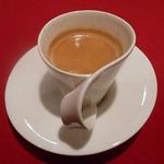 ル・コションドール・キタノ - ドリンク：ホットコーヒー　面白いカップ