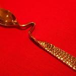 ル・コションドール・キタノ - ドリンク：ホットコーヒー　面白いスプーン