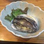 浜っ子 - 2016.03鮑..焼いてもらいました