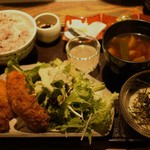 Hantokokafe - 日替わり定食 950円＝16年3月