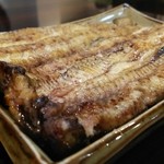 うなぎ 魚政 - 坂東太郎特上の白焼き