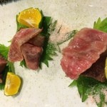 肉鍋おおさわ - 和牛たたき