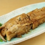 Our signature soft boiled conger eel