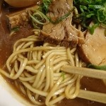 和 dining 清乃 - 和歌山ラーメンは細麺。プリっとしてます