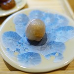 中国菜 火ノ鳥 - カワハギの生姜巻き 