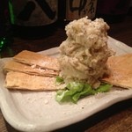 鉄板焼さくら - ポテトサラダ　これがなかなかイケる！