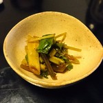 紫仙庵 - わさび醤油漬け