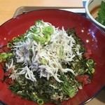Ebinasabisueria Kudarisenu Maimono Yokochou - しらす丼