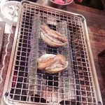 浜焼き海鮮居酒屋 大庄水産 - あわび踊り焼き（2016/1/29）