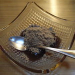 京都岡崎 いく田 - 二度煎りきな粉のわらび餅。