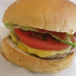 フレッシュネスバーガー - チーズバーガー　\350-