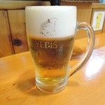 谷中 鳥よし - 生ビ