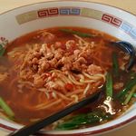 台湾料理 福祥順 - 台湾ラーメン。辛くはないので台湾ラーメンといってもいいのかなぁ…。