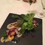 森の中のレストラン こどう - 地元野菜とバーニャカウダソース