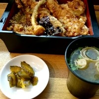 つきはし - ランチ『天重』￥1000-