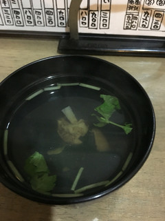 うなぎ屋 源内 - 肝吸い