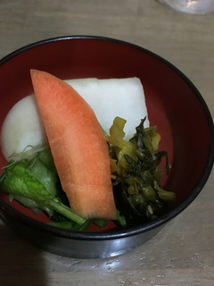 うなぎ屋 源内 - 自家製漬物