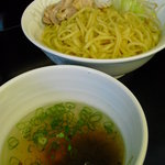 潮中華 KAZE - 【８月再訪】うめしおつけ麺800円＋大盛50円＋追加大盛50円（麺400ｇ）