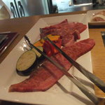 焼肉 仙匠 - 上タン　ハラミ　