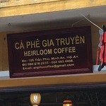 CÀ PHÊ GIA TRUYỀN HEIRLOOM COFFEE - 住所＆電話番号