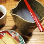 そば切り 蔦屋 - 蕎麦湯