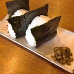 小千谷そば角屋 - おにぎり(２個)(350円)