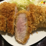 成蔵 - 霜降高原豚特ロースかつUP