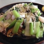 チャイナレストラン 横浜 - 五目ヤキソバ 750円 大盛り