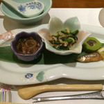 松の家 花泉 - 夕食－先付け２