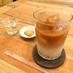 Esras.Cafe - アイスカフェオレ