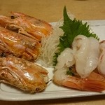 Sushi Izakaya Yataizushi - ○赤海老盛り　799円