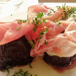 リゾットカレースタンダード - なすのバルサミコマリネ生ハムのせ