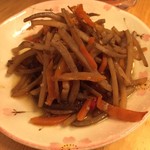 立飲みいこい - 立ち飲み いこい：きんぴら