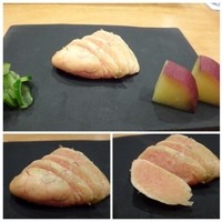 月の木 - こちらの名物らしい「たらこのわさび漬け」、、お酒のツマミにいいですが、かなり山葵風味が強いですよ。