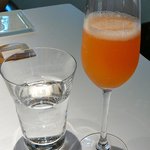 【プラムのノンアルコールシャンパンカクテル…800円】★2010/8