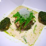 オーベルジュ・ド・リル - 【エイひれのブレゼ レモングラスのムースリーヌと共に】★2010/8