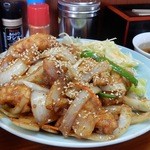 南京路 - 「鶏肉みそゴマ炒め定食」