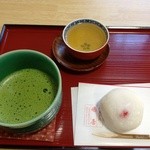 Okashidokoro Shimaya - お抹茶セット