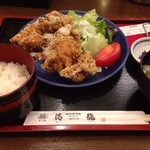 居酒屋 清龍 - とり竜田揚げ定食 650円