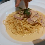 Torattoria Budounoki - カルボナーラ　950円