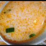 麺屋 花蔵 - 『塩タンタン麺』のスープ