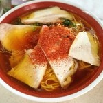 天神そば - ぶっかけます！これがうまいんですわ