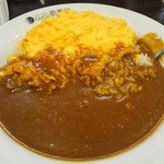 CoCo壱番屋 - 3辛スクランブルエッグのせカレー