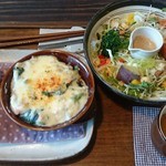 にじいろcafe - ペニりんランチ